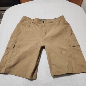 Men's Tan Cargo Shorts